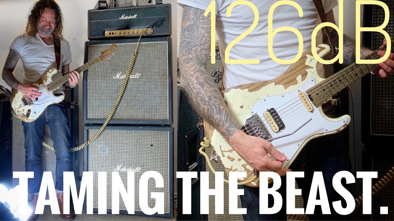 This is how versatile a cranked 100W Marshall Full Stack can be!