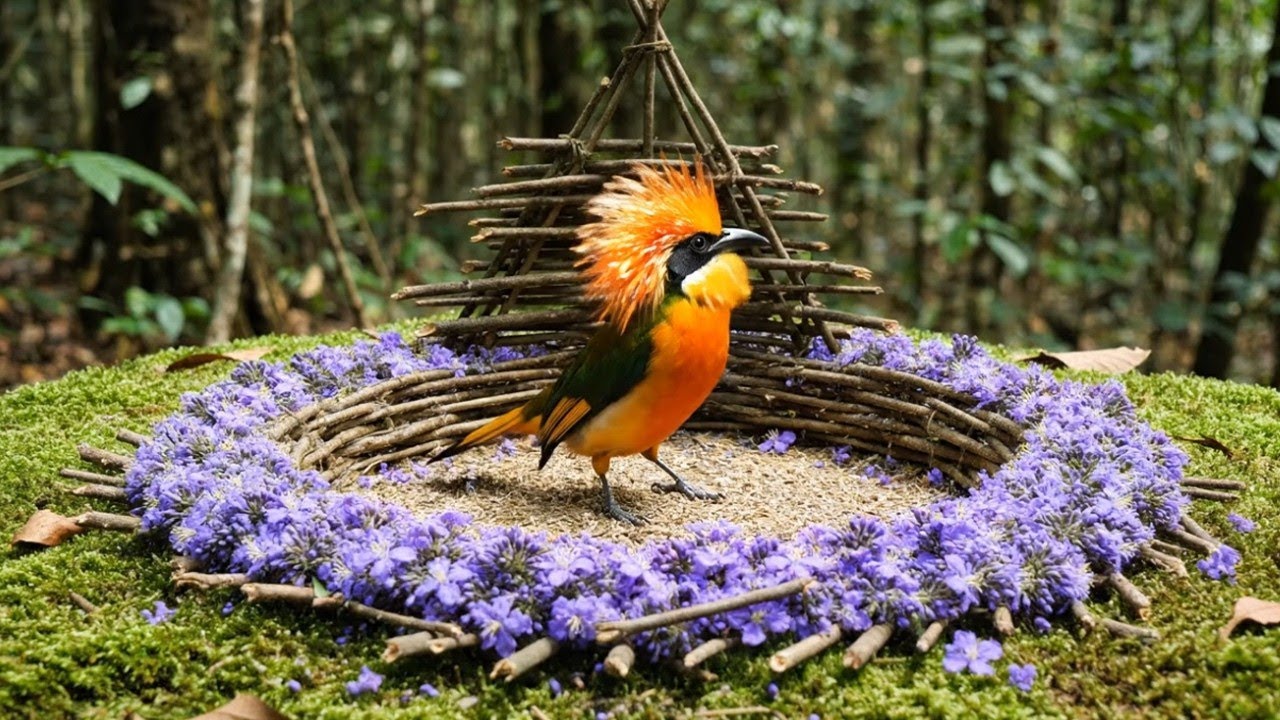 The Hidden World of Wildlife The Most Colorful and Beautiful Singing Birds  8K Nature ASMR