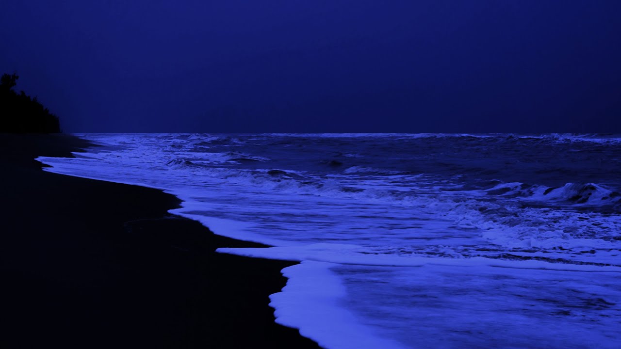 Ocean Waves for Deep Sleep - Calming Ocean Sounds for Relaxing Sleep Meditation Study and Yoga