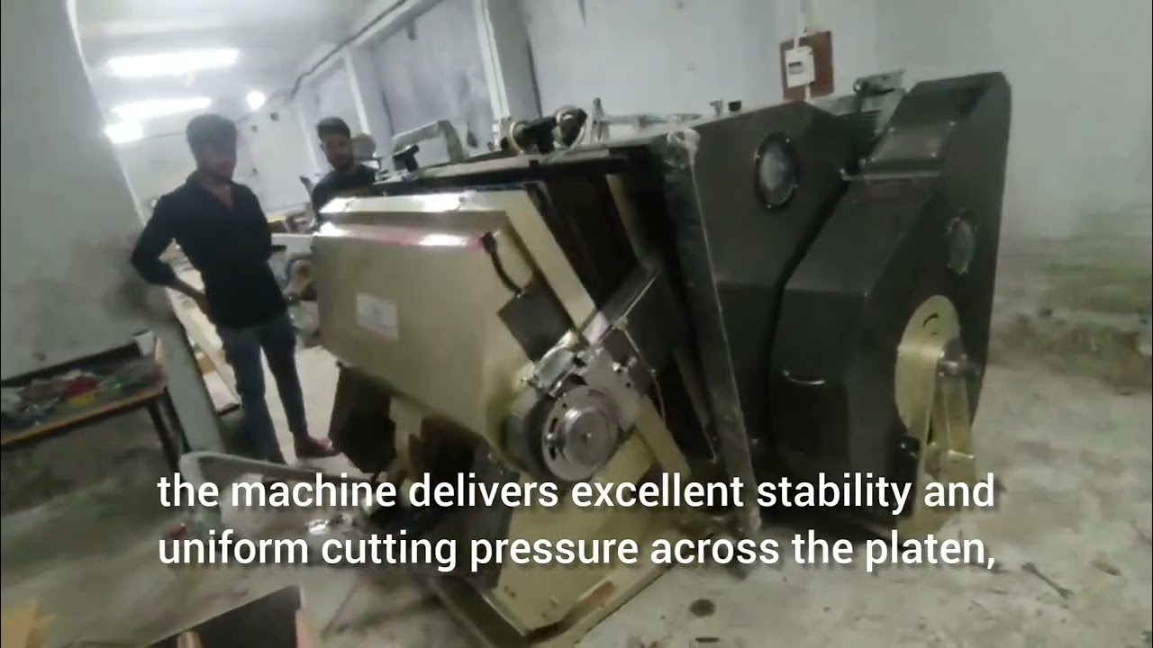 SMITKAL MACHINERY CO 40 inch 56 inch Heavy Duty Die Cutting Machine, a machine for precision