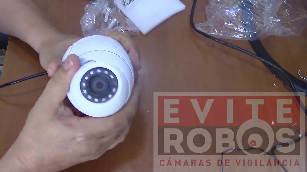 Instalación interior cámara de vigilancia Dahua
