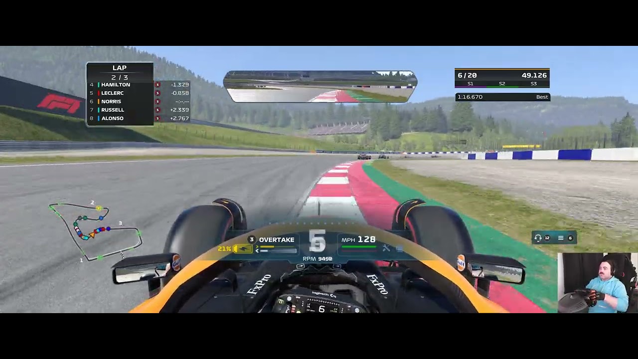 F1 22 Gameplay | Austrian Grand Prix vs AI