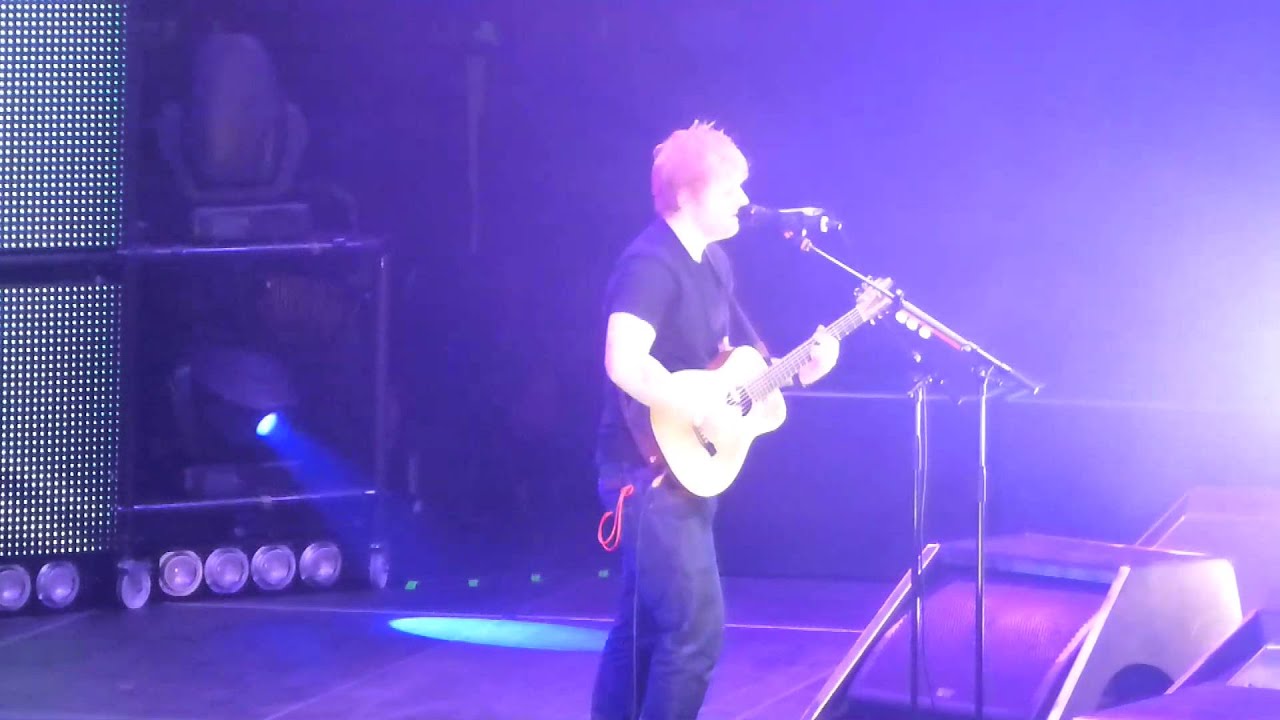 Ed Sheeran Kiss Me - Live - Madison Square Garden MSG October 29, 2013