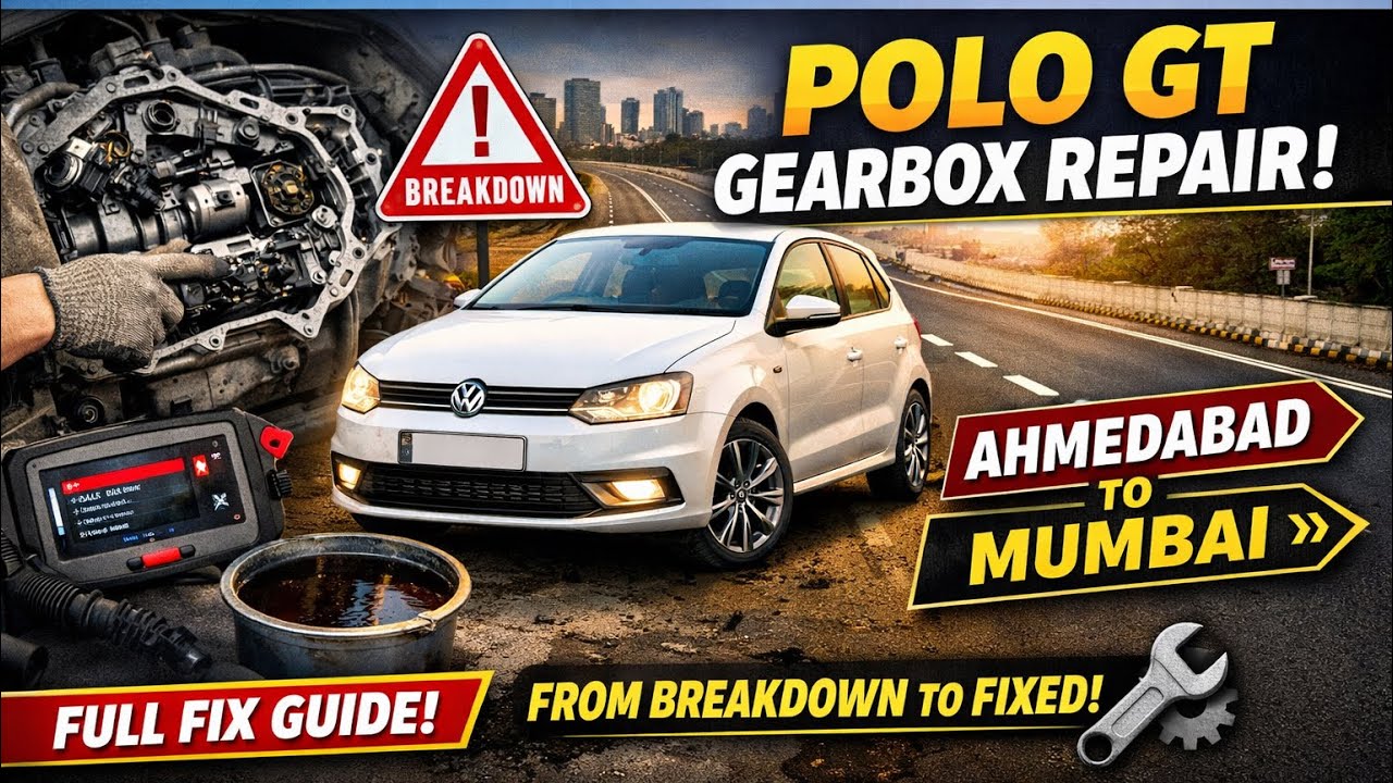 Polo GT में Gearbox Problem अहमदाबाद से मुंबई तक का पूरा Repair Case/ how to repair polo gt gearbox 