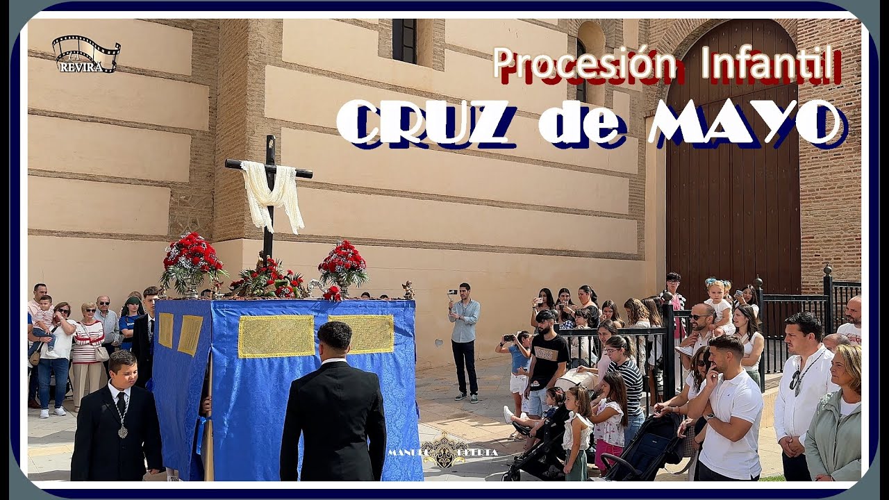 4K | PROCESIÓN INFANTIL  CRUZ de Mayo | MOTRIL 2024