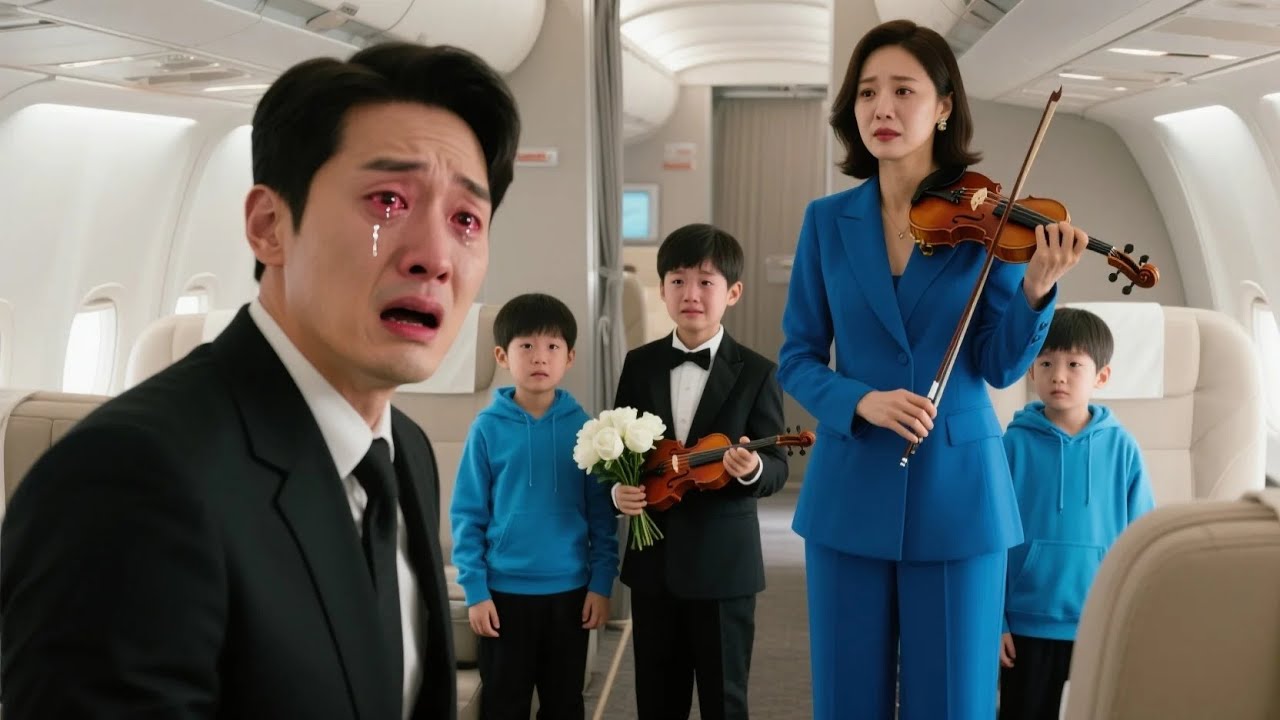 가족을 부정하던 냉혈한 재벌, 아침에 눈을 뜨자 네 아이가 “아빠”라 불렀다