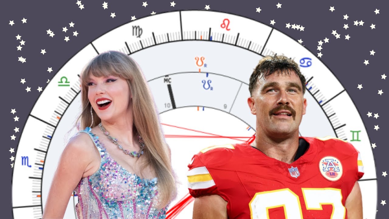 Taylor Swift & Travis Kelce [Synastry Chart Reading #90]