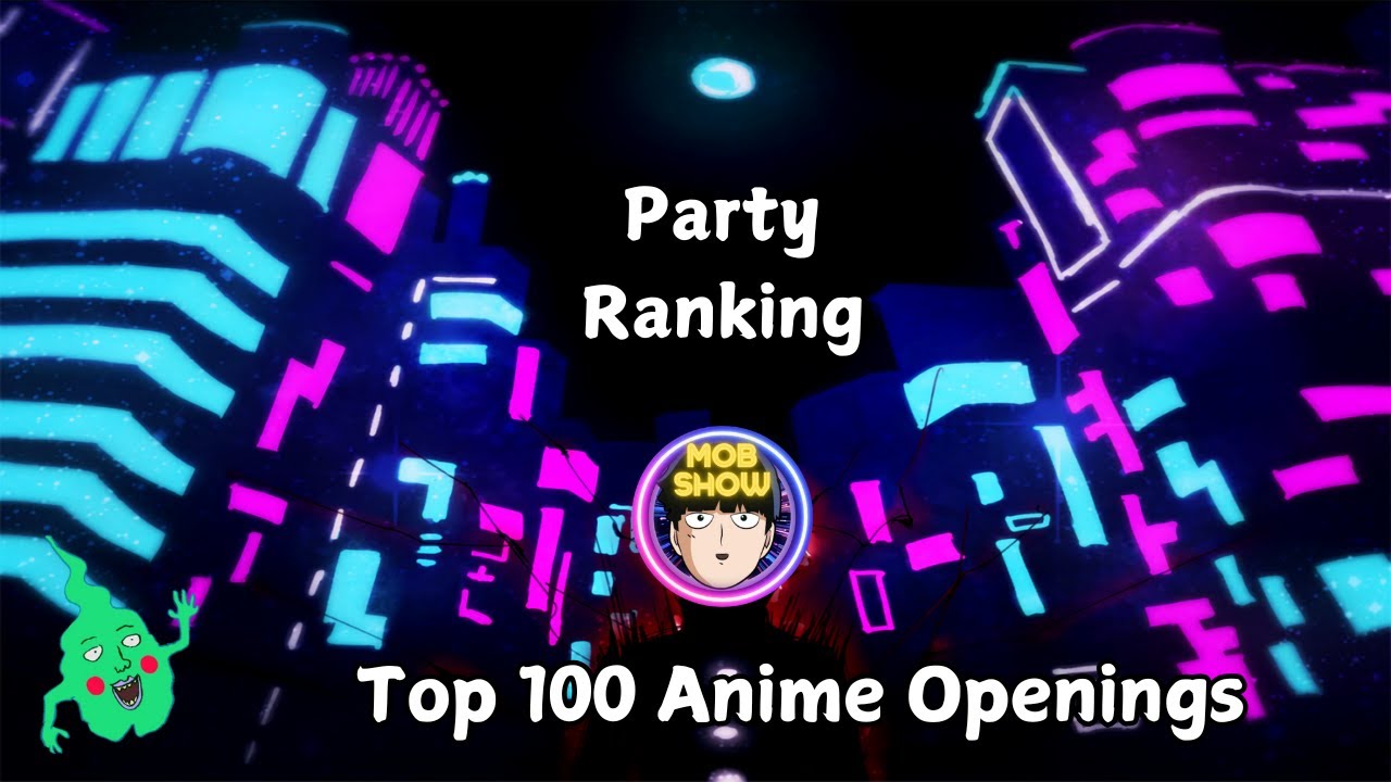 @MobShow_AnimeQuiz's Top 100 Anime Openings (Party Rank)