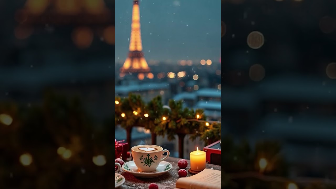 Snowy Window Jazz ☕ A Quiet Coffee Shop Morning 