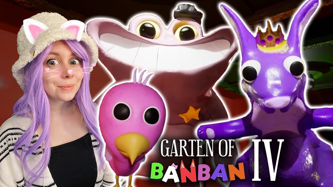 ВОСПИТЫВАЮ ОПИЛЁНКА! БАНБАН 4 ЧАСТЬ! Garten of Banban 4