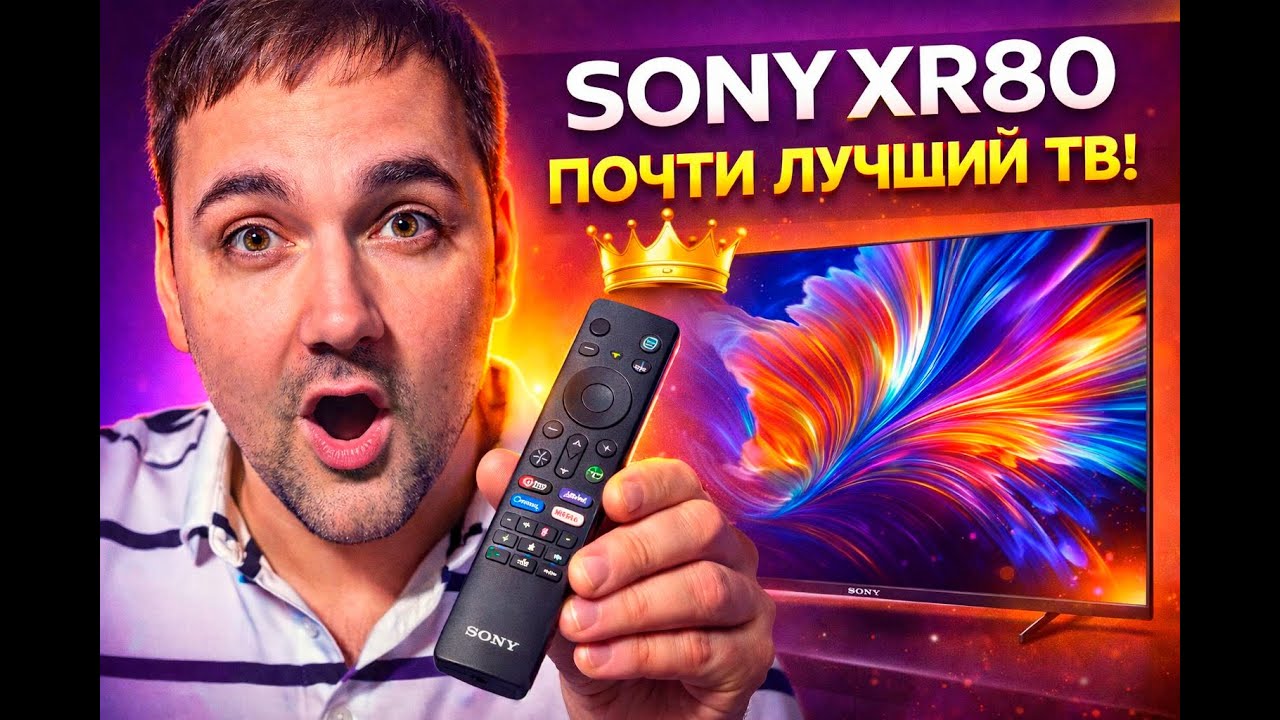 Sony XR80 ☑️ Обзор: Почему это почти лучший телевизор