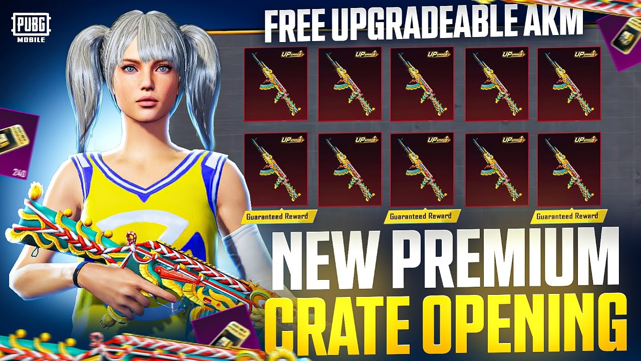 😱FREE UPGRADE AKM GHILLIE DRAGON PREMIUM CRATE OPENING