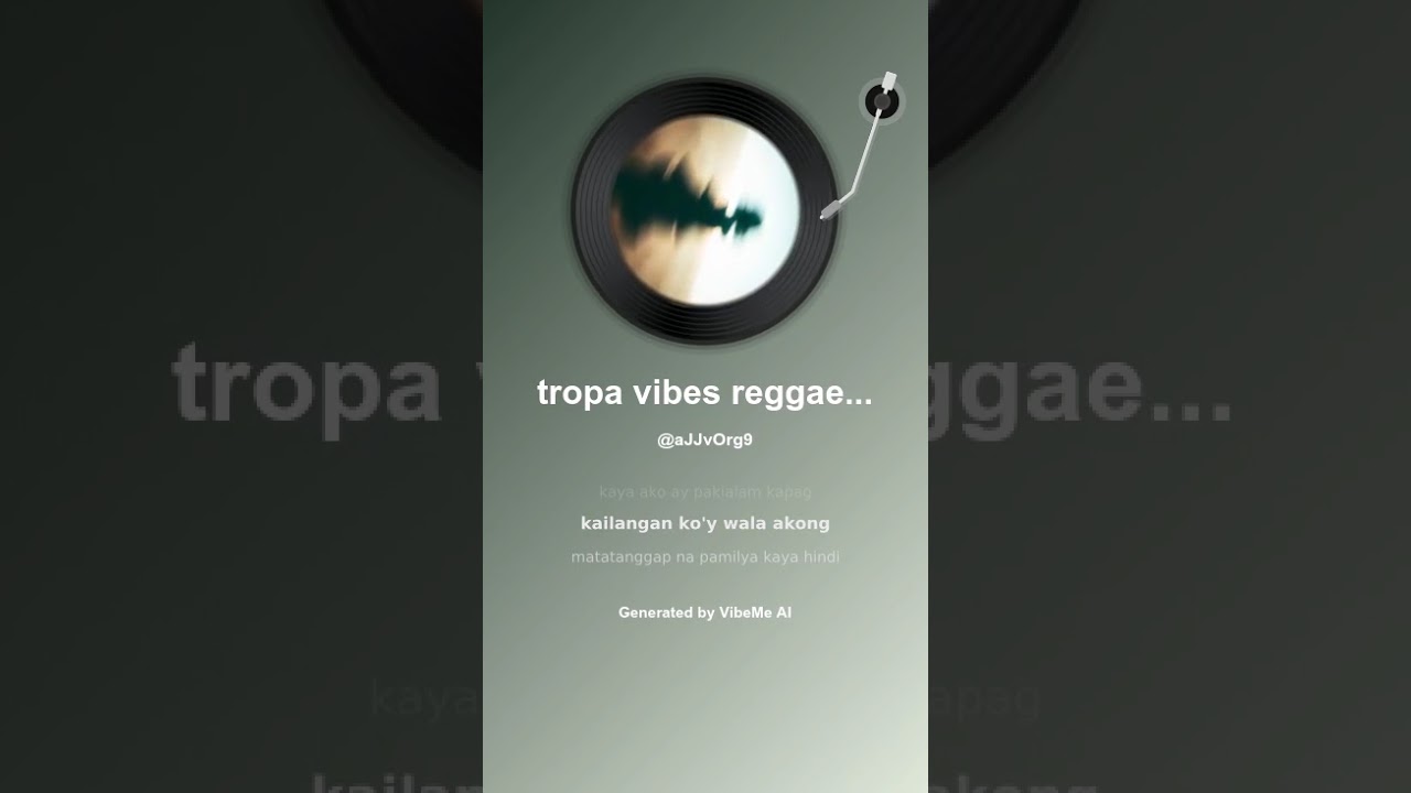 ang aking buhay ko para sayo lahat ang aking dahilan sa lahat ng ito'y lumago tropa vibes reggae