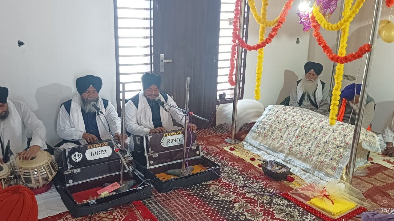 ਸ੍ਰੀ. ਪਿਆਰਾ ਸਿੰਘ ਜੀ ਦੇ ਪੋਤਰਿਆਂ ਦੀ ਦਸਤਾਰ ਬੰਦੀ ਤੇ ਧੰਨ ਸ੍ਰੀ 🙏 ਗੁਰੂ ਗ੍ਰੰਥ ਸਾਹਿਬ ਜੀ ਦੇ ਅਖੰਡ 🙏 ਪਾਠ ਸਾਹਿਬ