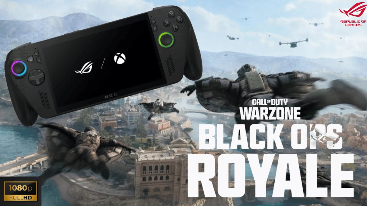 CALL OF DUTY WARZONE BLACK OPS ROYALE - ASUS ROG XBOX ALLY X - 1080p - 25W TDP 