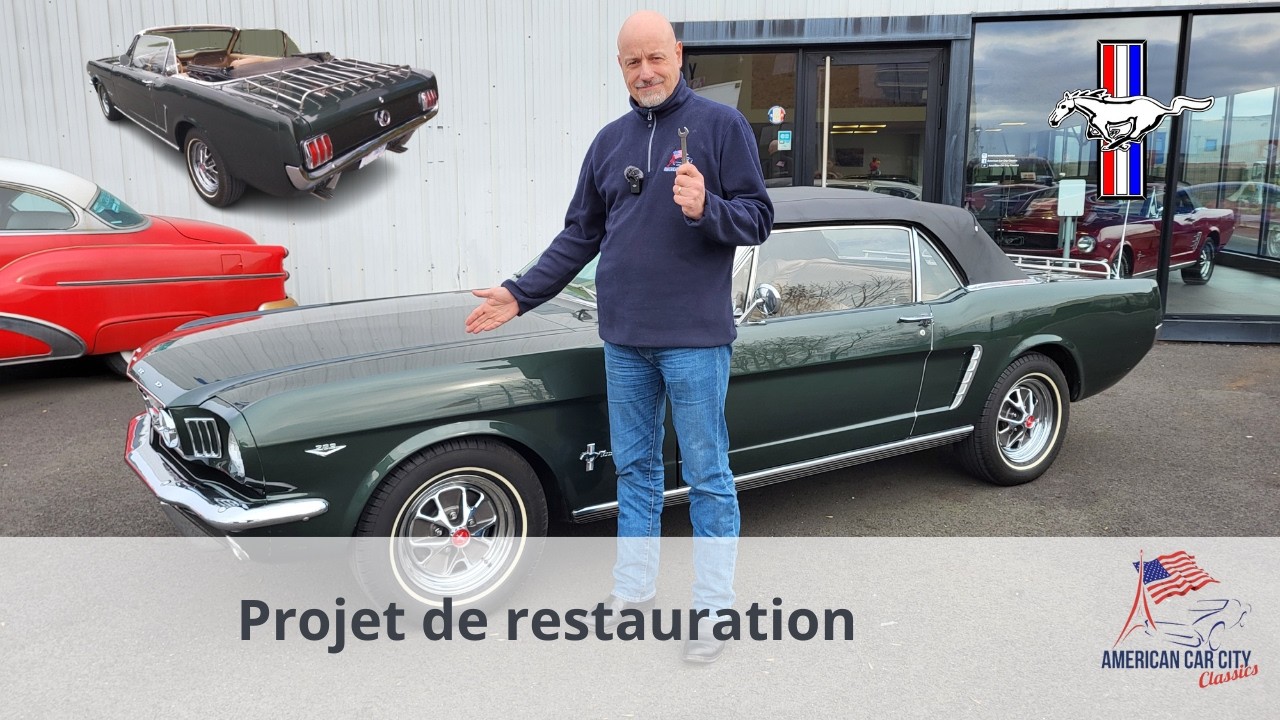 Ford Mustang Cabriolet 1965 à restaurer 🛠