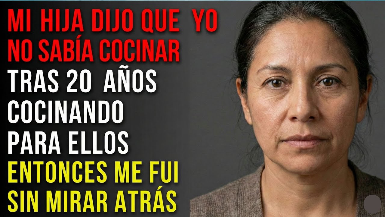 Mi hija repitió lo que su padre decía de mí