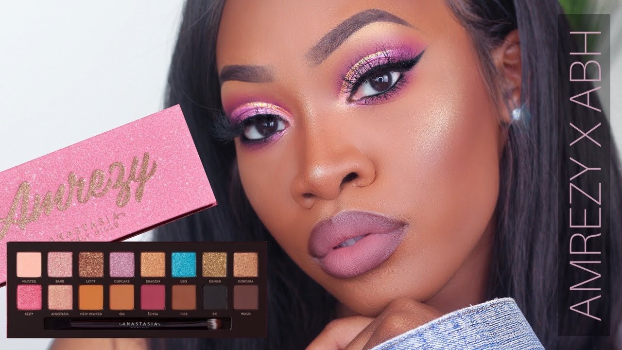 AMREZY X ABH Palette Tutorial (Dark Skin) | Maya Galore