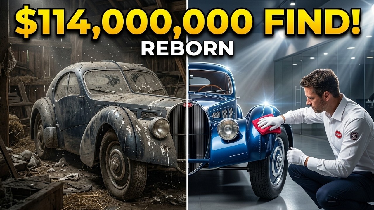 Bringing a Legend Back to Life: 1932 Bugatti Atlantic Full Restoration