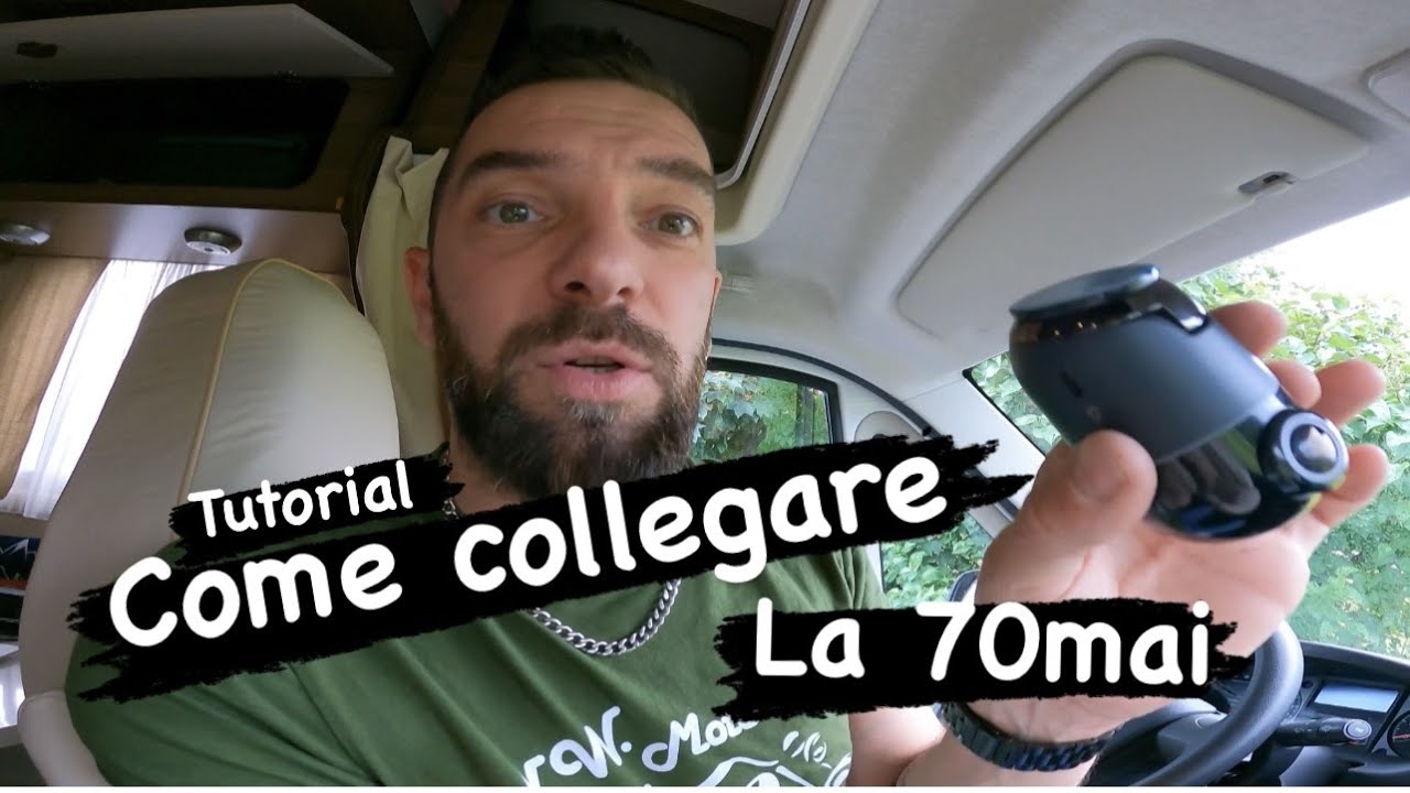 Tutorial Collegamento dash cam 70mai