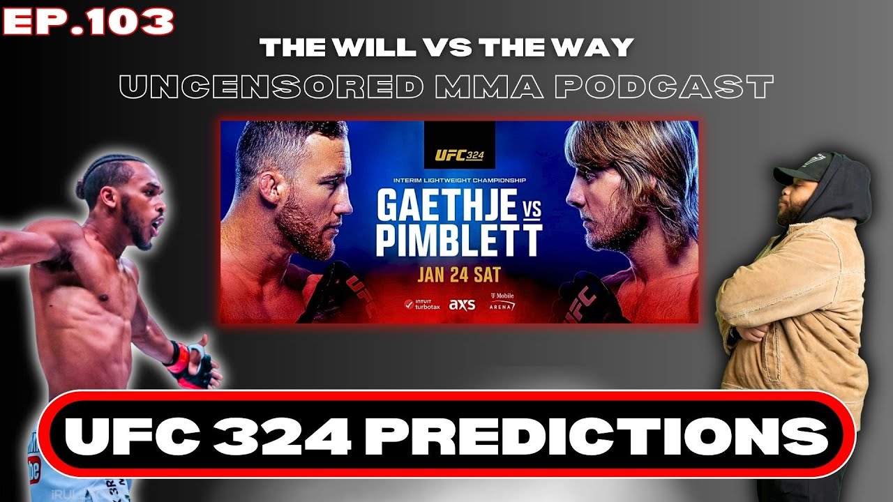 UFC 324 PREDICTIONS! 