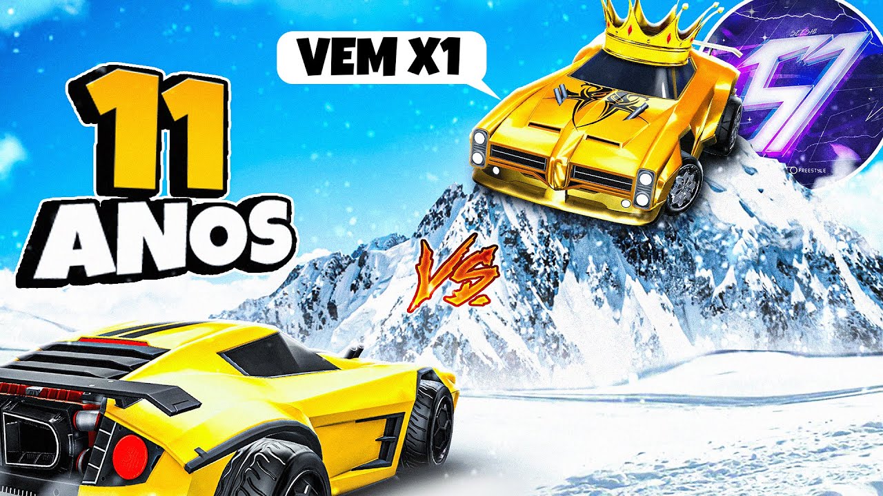 SESSH1 vs FREESTYLER de 11 ANOS no ROCKET LEAGUE (A PARTIDA MAIS ESPERADA DOS ÚLTIMOS TEMPOS)