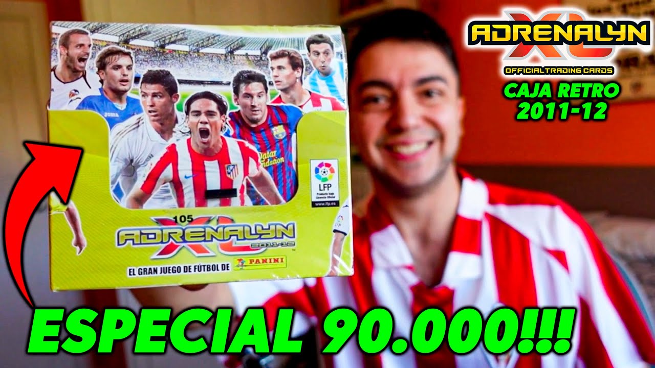 CAJA COMPLETA RETRO ADRENALYN XL 2011-12!!! ESPECIAL 90.000 SUSCRIPTORES!