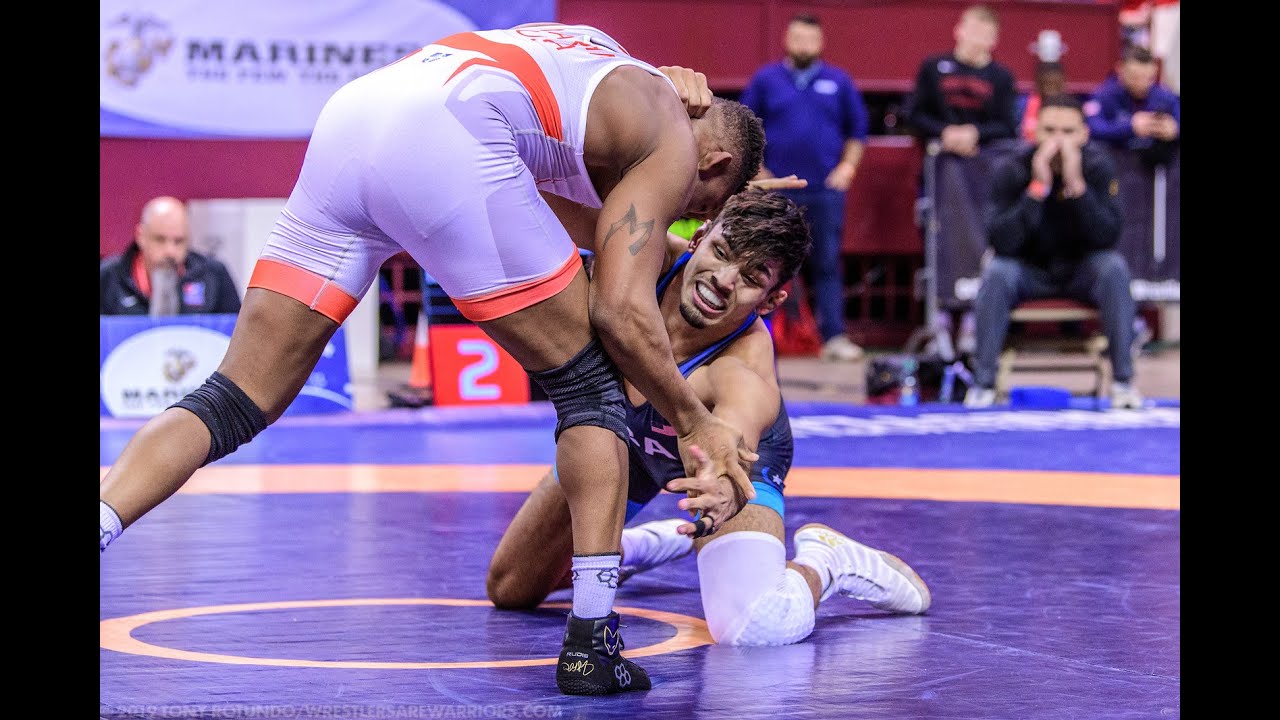 What a match! Zahid Valencia & Myles Martin battle it out at 2019 Senior Nats