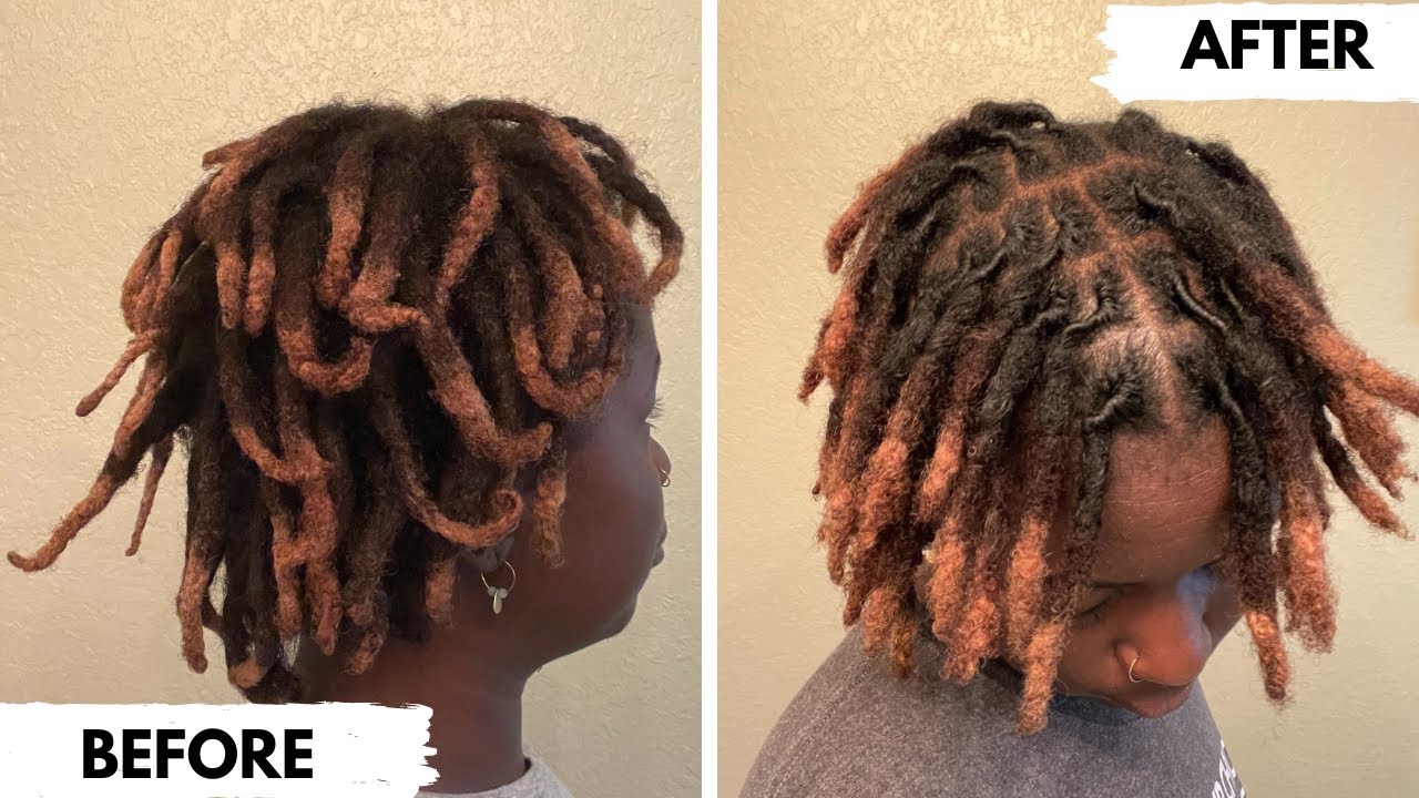 How To Achieve Flawless Locs With A 9 Month Semi Freeform Retwist