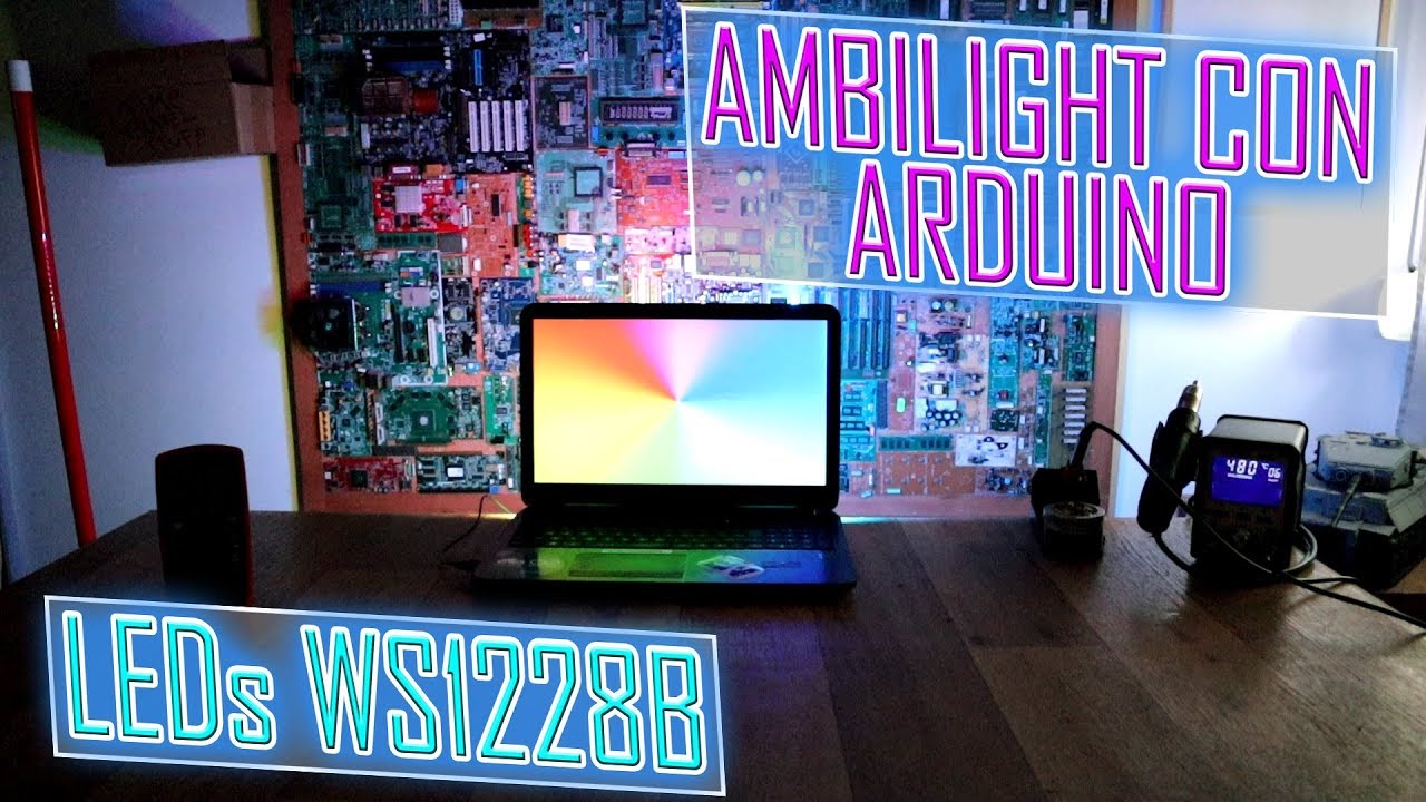 Pr#39 Ambilight para PC con Arduino y LEDs WS2812B