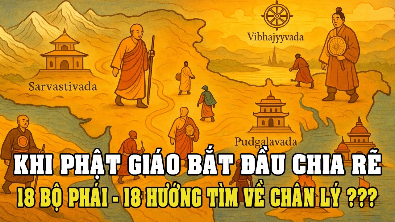 Bí ẩn những tông phái đã biến mất trong lịch sử Phật giáo
