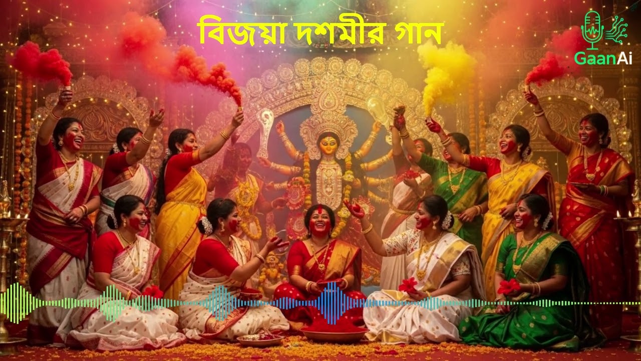 বিজয়া দশমীর গান (Durga Puja Dashami Song 2025 | Bengali | GaanAi Original)