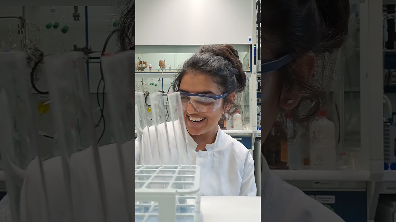 Chemistry lab life #PhD #Chemistry #scientist #science #reels