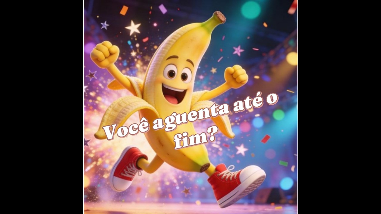 O DESAFIO DA BANANA: Você aguenta até o fim? 🕺✨