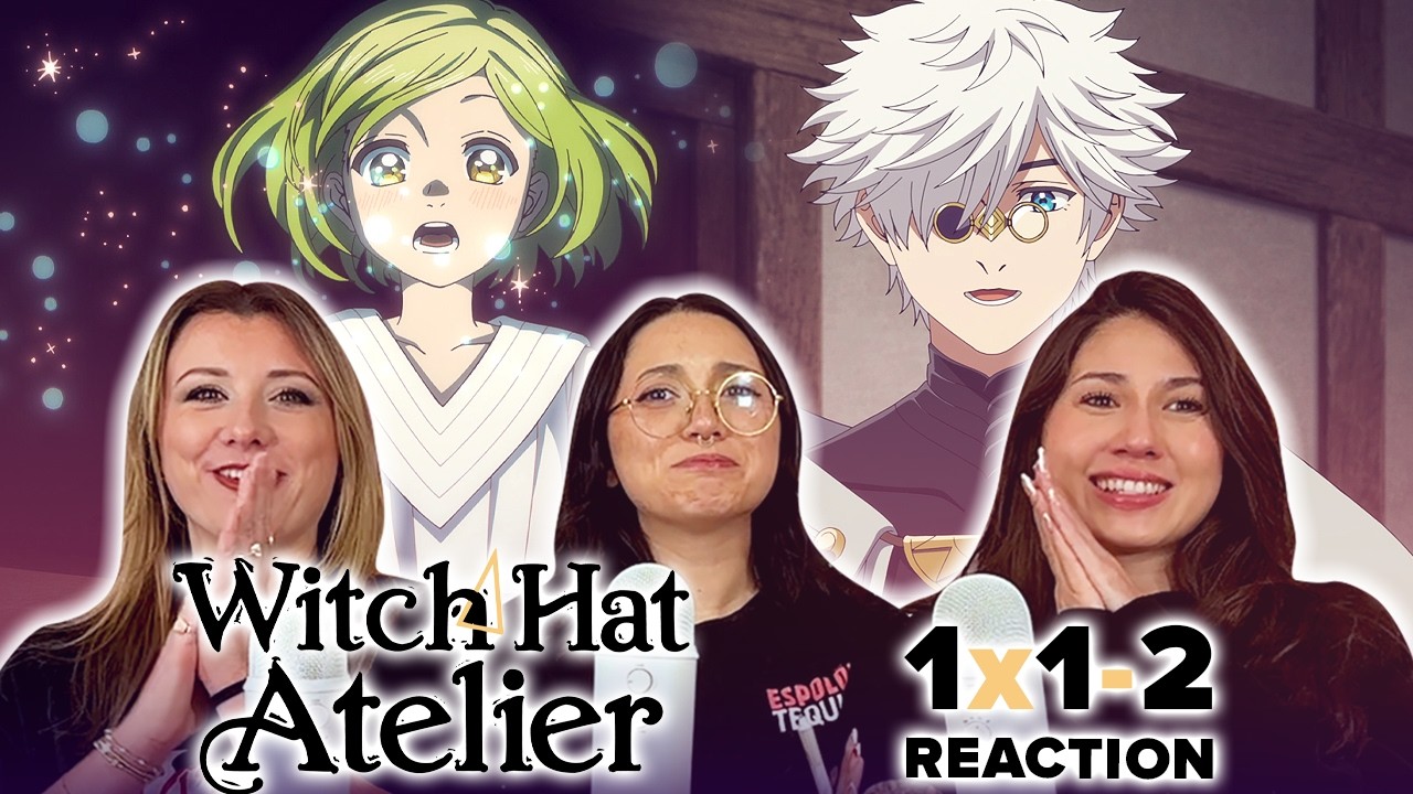 A STUNNING START ✨ Witch Hat Atelier - 1x1 & 1x2 - The Magic That Started(...) / The School of(...)