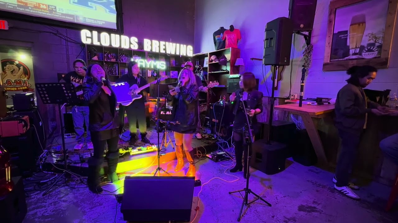 I Wanna Dance With Somebody // NC MYX Band Cover Performing @Clouds Brewing, Raleigh North Carolina