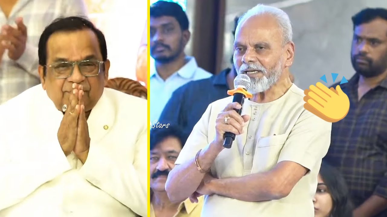 Actor LB Sriram Fantastic Words About Brahmananadam ❤️👌 | #Brahmanandam 70th Birthday Celebrations
