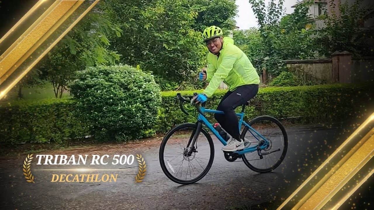 BTWIN TRIBAN RC 500 Unboxing , Assembling and a quick Review in English | Decathlon Road bike