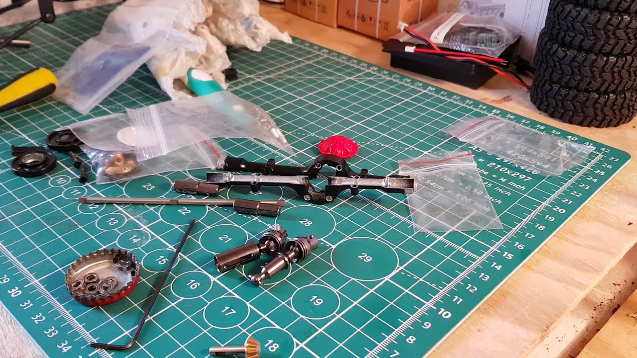 Building WPL KM Metal Axles! Tips and Tricks for super smooth gears!