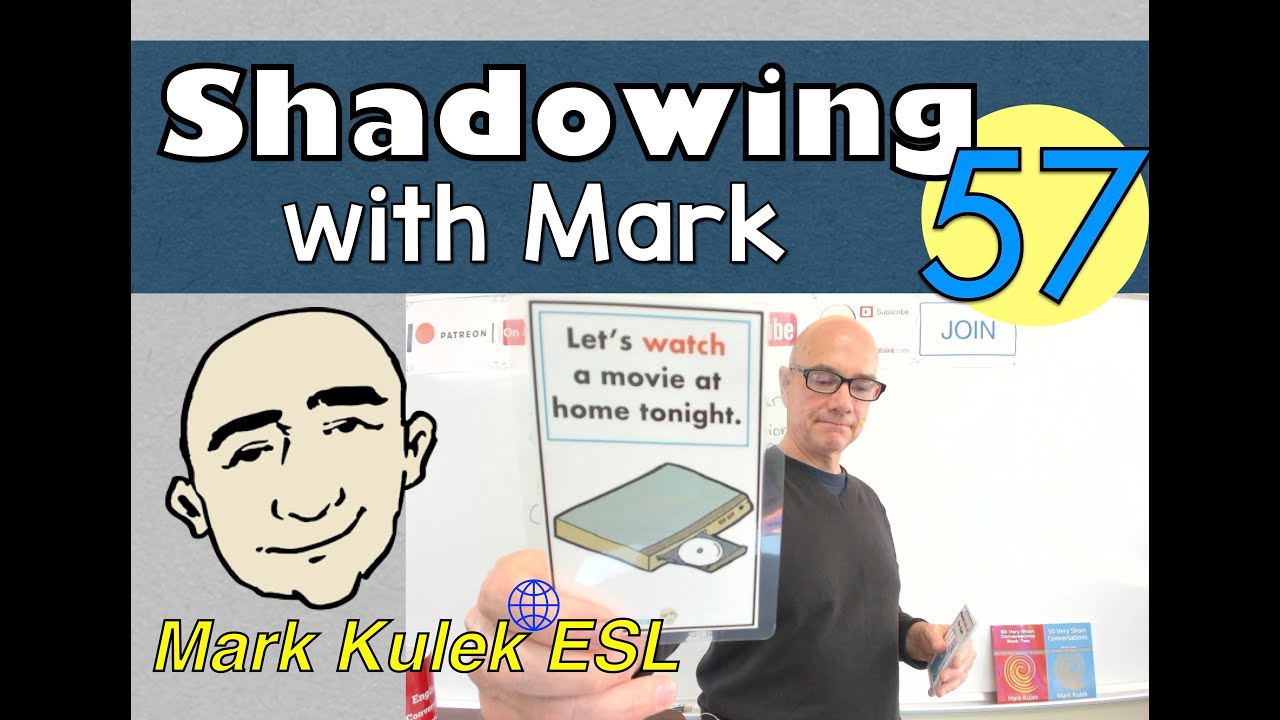 Смотри, смотри, смотри - следи за Марком (разговорный английский) | Марк Кулек - ESL