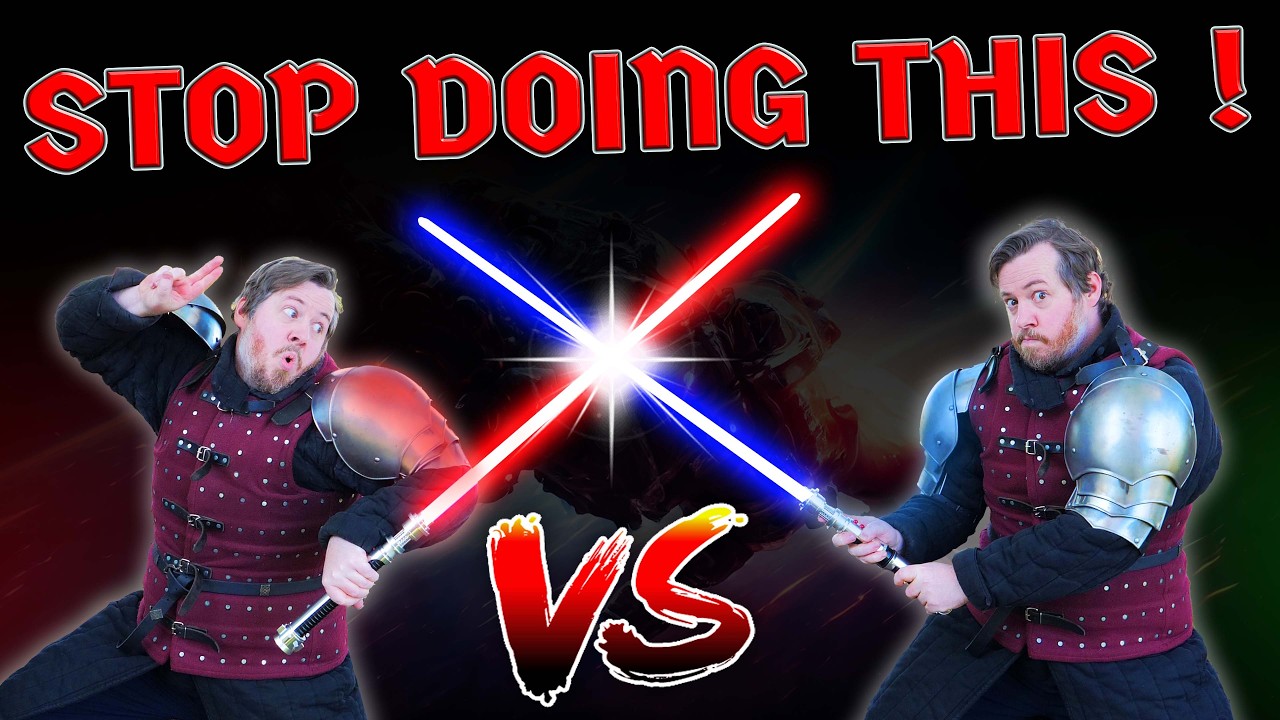 IT'S NOT THAT HARD! lightsaber/sword FIGHT SCENE basics