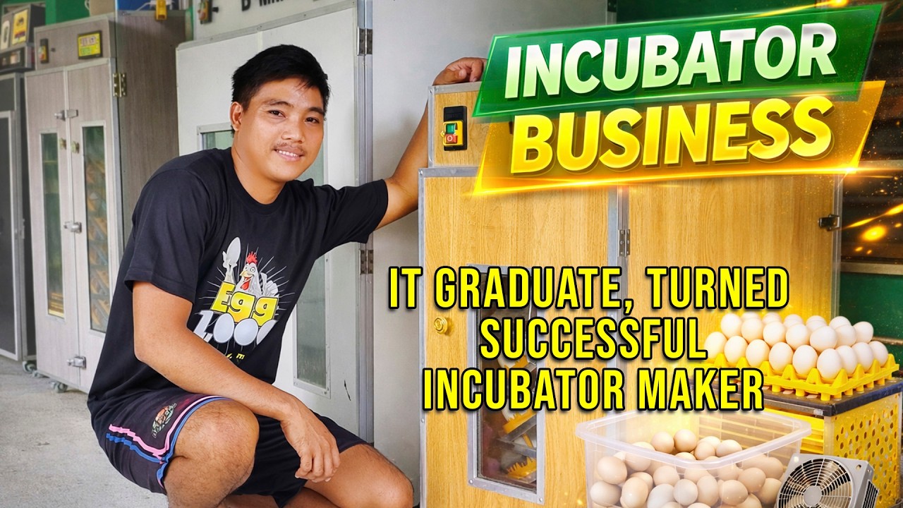BEST INCUBATOR BUSINESS: IT GRADUATE, TURNED SUCCESSFUL INCUBATOR MAKER