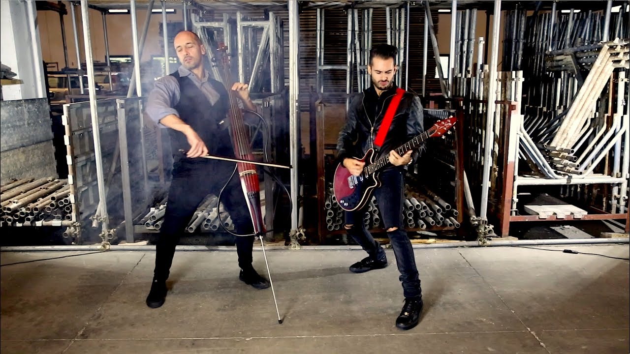 CELLO vs GUITAR - We Will Rock You [OFFICIAL VIDEO]