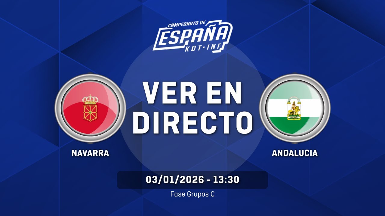 NAVARRA vs ANDALUCIA | Fase Grupos | Grupo C | CESA Infantil Masculino