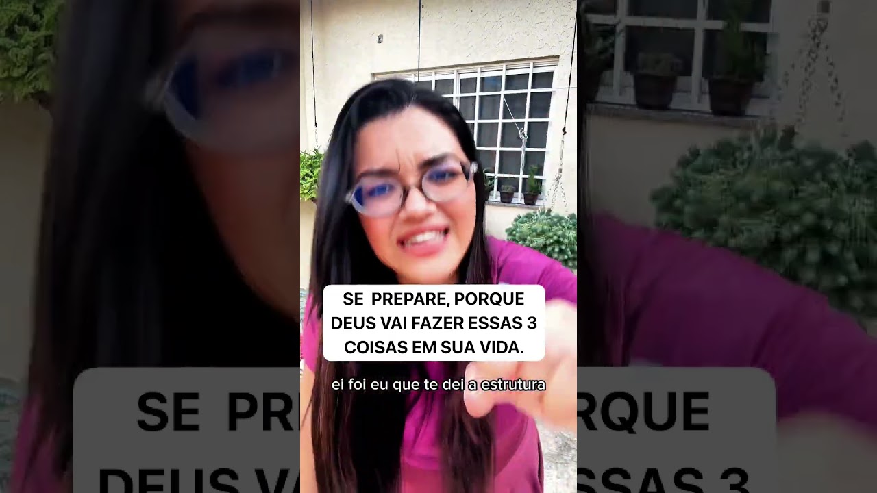 Se prepara porque Deus vai fazer essas três coisas em sua vida.