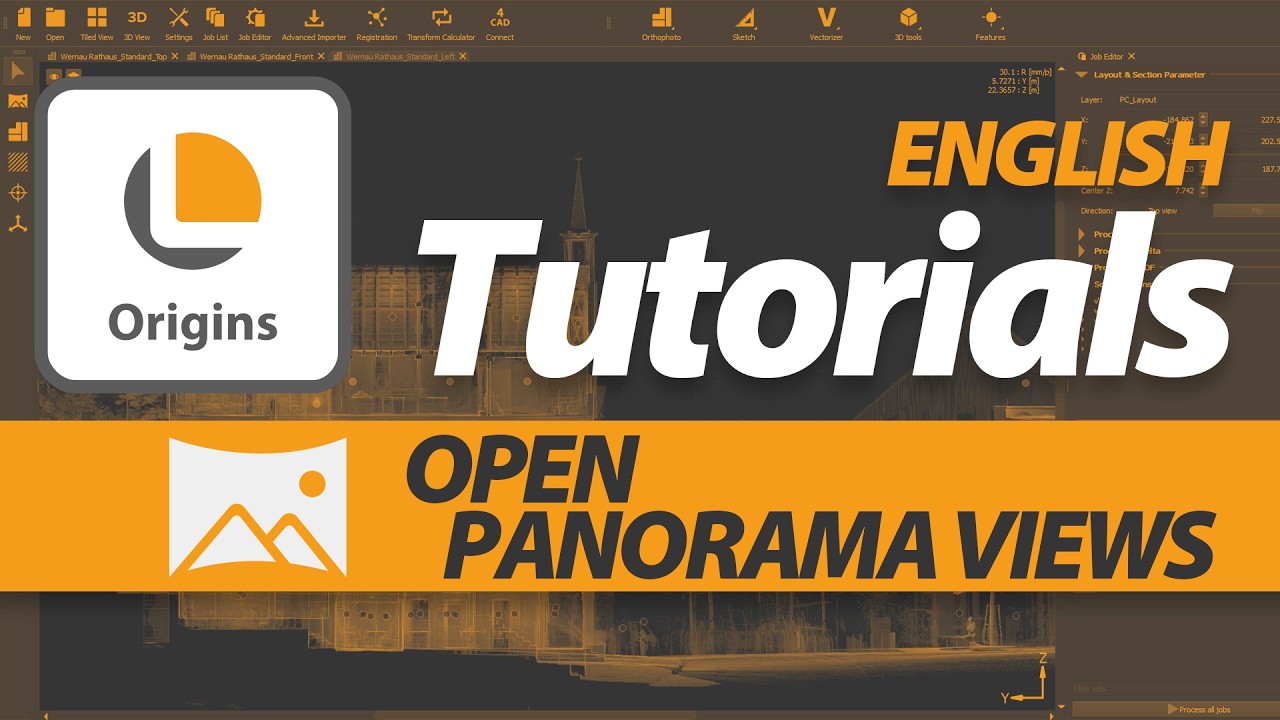 PointCab Origins - Open Panorama Views