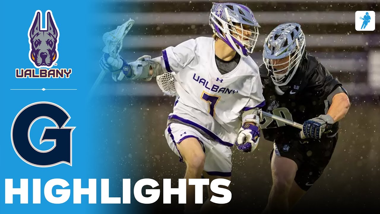 UAlbany vs Georgetown | NCAA College Lacrosse | Highlights - March 05, 2025