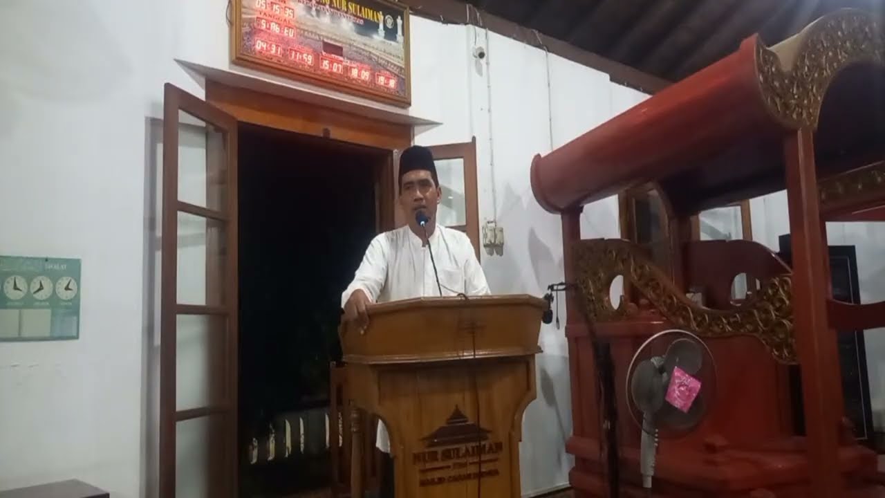 Kuliah Shubuh, 21.2.26 | Masjid Agung Nur Sulaiman Bms.