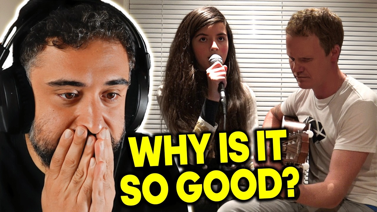 Did you miss me? :)  Angelina Jordan - Love Story | ARAB MAN REACTS