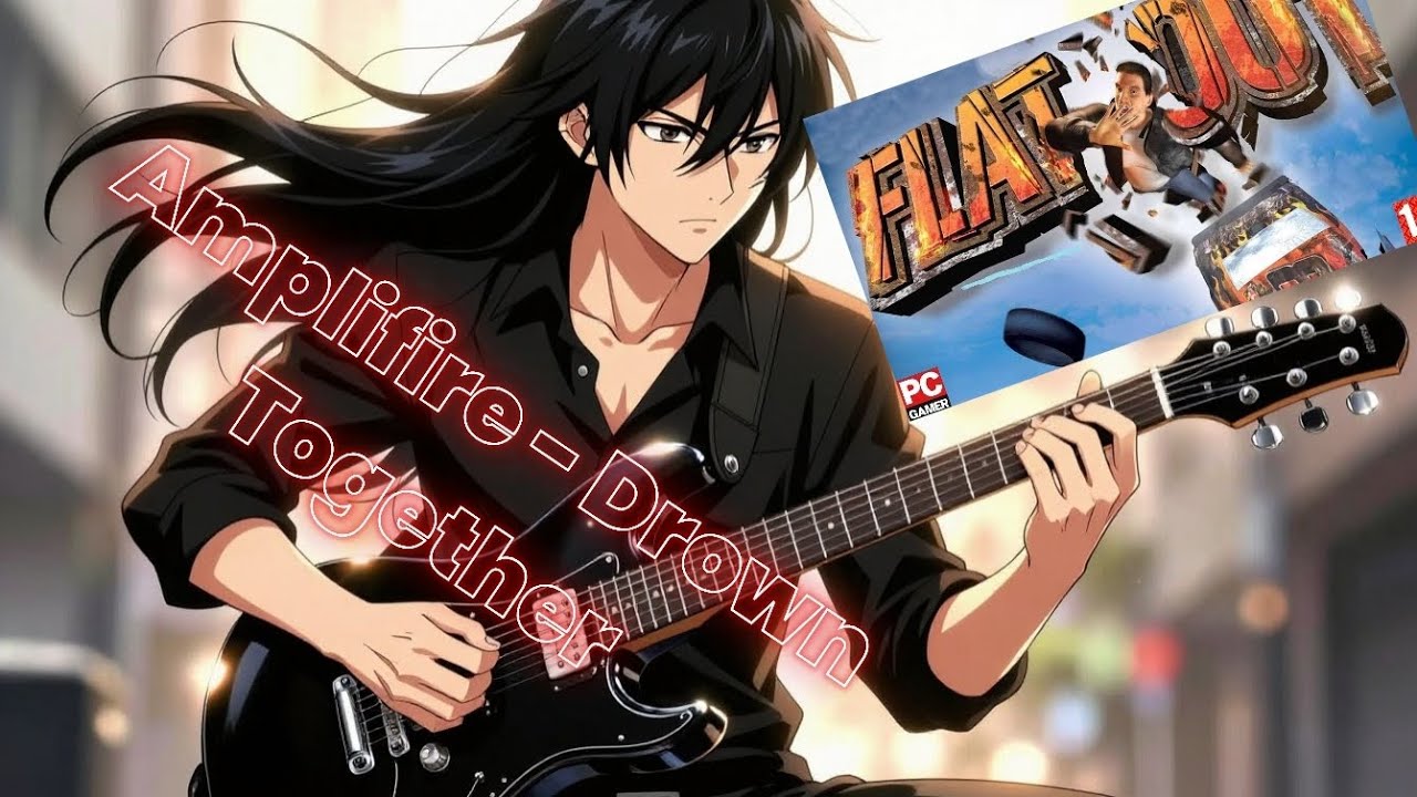Amplifire - Drown Together (Guitar Cover, OST FlatOut)